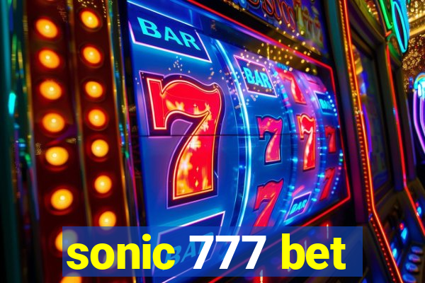 sonic 777 bet